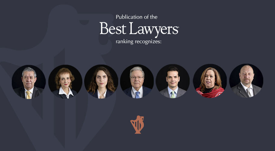 Best Lawyers reconoce a García Barragán Abogados en 8 distintas áreas de práctica.